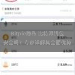 Bitpie隐私 比特派钱包安全吗？专家详解其全面优势