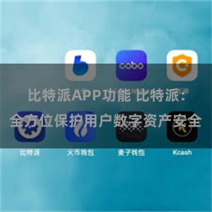 比特派APP功能 比特派：全方位保护用户数字资产安全