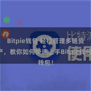 Bitpie钱包 轻松管理多链资产，教你如何快速上手Bitpie钱包！