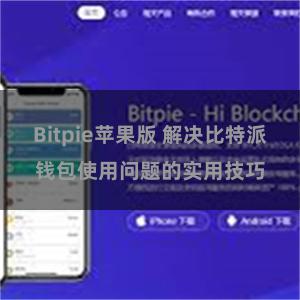 Bitpie苹果版 解决比特派钱包使用问题的实用技巧