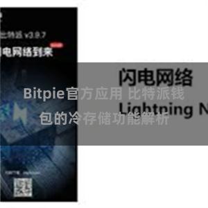 Bitpie官方应用 比特派钱包的冷存储功能解析