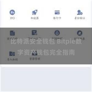 比特派安全钱包 Bitpie数字资产钱包完全指南