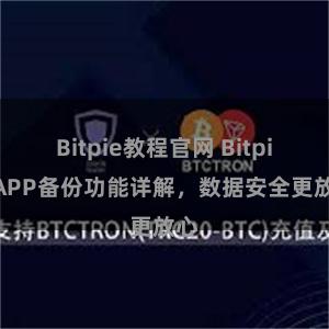 Bitpie教程官网 Bitpie APP备份功能详解，数据安全更放心