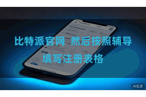 比特派官网  然后按照辅导填写注册表格