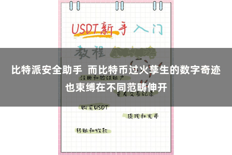 比特派安全助手  而比特币过火孳生的数字奇迹也束缚在不同范畴伸开