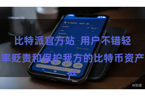 比特派官方站  用户不错轻率贬责和保护我方的比特币资产